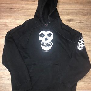 Vintage 2001 Misfits Black Medium Hoodie